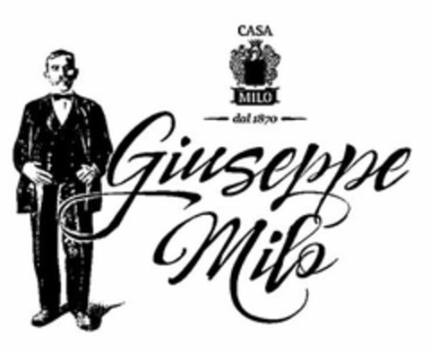 GIUSEPPE MILO CASA MILO DAL 1870 Logo (USPTO, 13.09.2016)