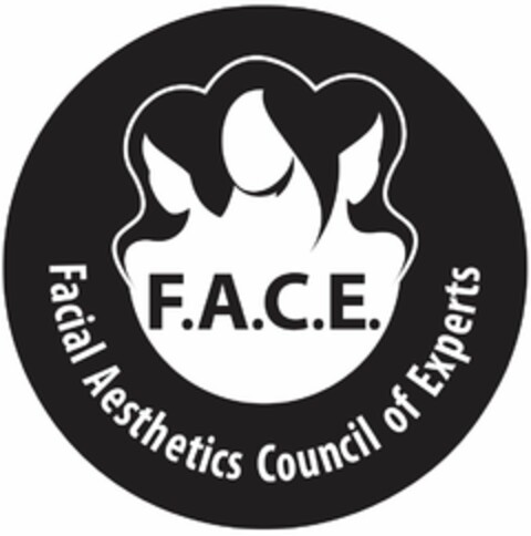 F.A.C.E. FACIAL AESTHETICS COUNCIL OF EXPERTS Logo (USPTO, 15.09.2016)