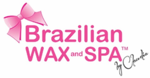 BRAZILIAN WAX AND SPA BY CLAUDIA Logo (USPTO, 17.01.2017)