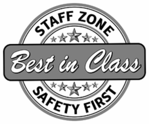 STAFF ZONE BEST IN CLASS SAFETY FIRST Logo (USPTO, 04/05/2017)