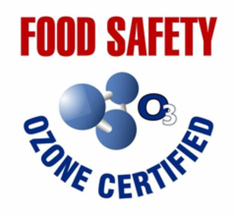 FOOD SAFETY OZONE CERTIFIED O3 Logo (USPTO, 10.08.2017)