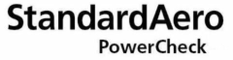 STANDARDAERO POWERCHECK Logo (USPTO, 01.02.2018)