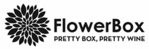 FLOWERBOX PRETTY BOX, PRETTY WINE Logo (USPTO, 20.02.2018)