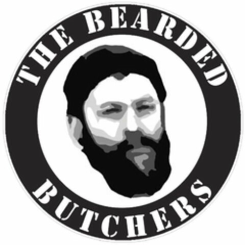 THE BEARDED BUTCHERS Logo (USPTO, 08.03.2019)