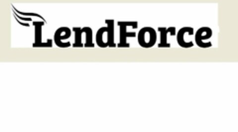 LENDFORCE Logo (USPTO, 05/14/2019)