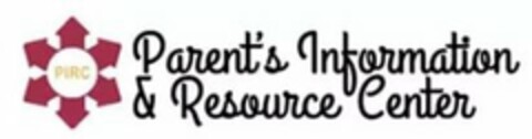 PIRC PARENT'S INFORMATION & RESOURCE CENTER Logo (USPTO, 27.05.2019)