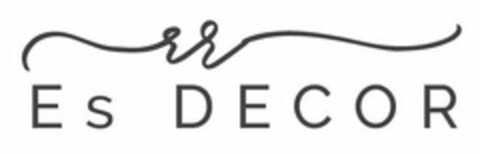 ES DECOR Logo (USPTO, 12.07.2019)