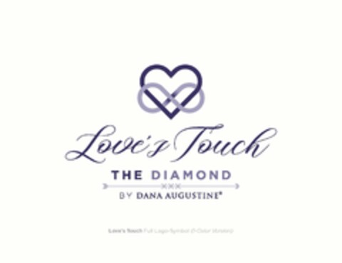 LOVE'S TOUCH THE DIAMOND BY DANA AUGUSTINE XXX Logo (USPTO, 13.03.2020)