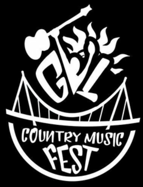 GVL COUNTRY MUSIC FEST Logo (USPTO, 03/23/2020)