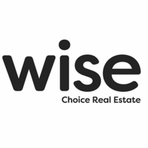 WISE CHOICE REAL ESTATE Logo (USPTO, 08.06.2020)