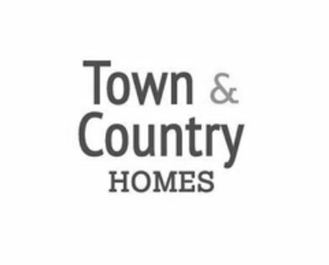 TOWN & COUNTRY HOMES Logo (USPTO, 09.09.2020)