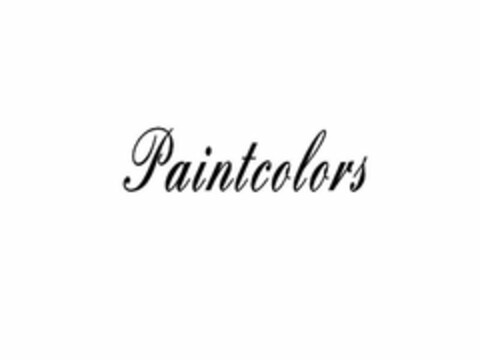 PAINTCOLORS Logo (USPTO, 17.09.2020)