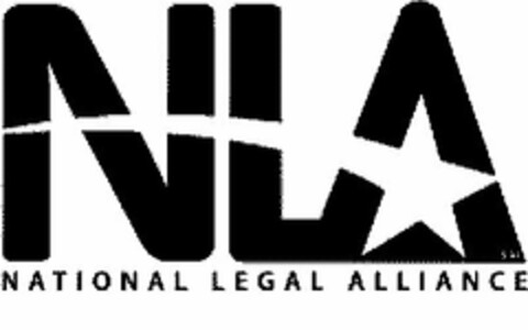 NLA NATIONAL LEGAL ALLIANCE Logo (USPTO, 05/21/2009)