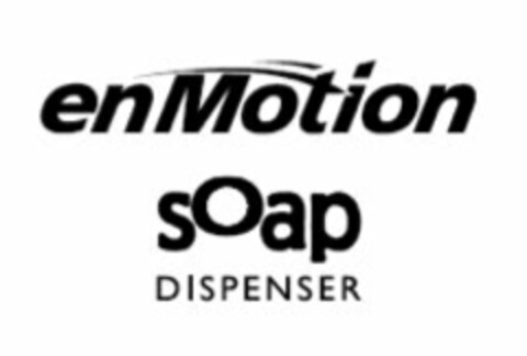 ENMOTION SOAP DISPENSER Logo (USPTO, 29.05.2009)