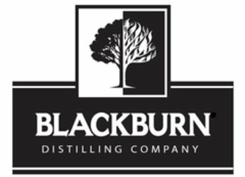 BLACKBURN DISTILLING COMPANY Logo (USPTO, 06.11.2009)