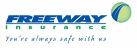 FREEWAY INSURANCE YOU'RE ALWAYS SAFE WITH US Logo (USPTO, 19.05.2010)