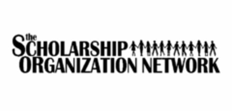 THE SCHOLARSHIP ORGANIZATION NETWORK Logo (USPTO, 20.09.2010)