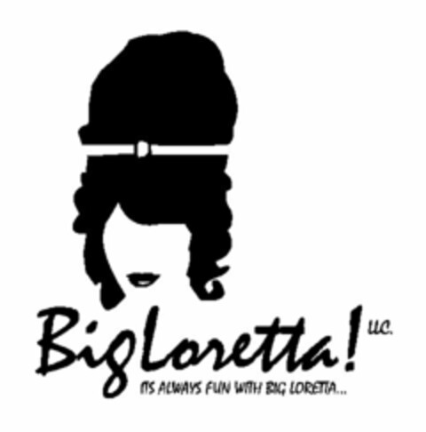 BIG LORETTA! LLC. ITS ALWAYS FUN WITH BIG LORETTA... Logo (USPTO, 12.11.2010)