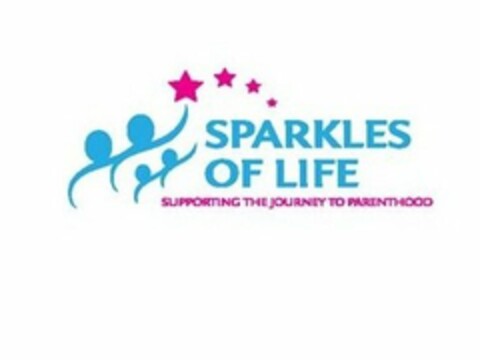 SPARKLES OF LIFE SUPPORTING THE JOURNEY TO PARENTHOOD Logo (USPTO, 13.04.2011)