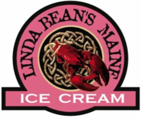 LINDA BEAN'S MAINE ICE CREAM Logo (USPTO, 06/17/2011)