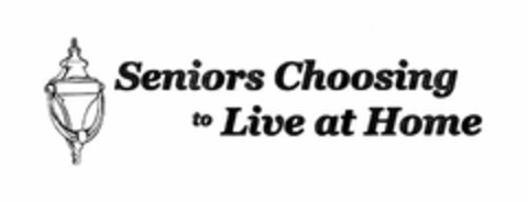 SENIORS CHOOSING TO LIVE AT HOME Logo (USPTO, 27.09.2011)