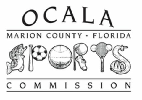 OCALA MARION COUNTY · FLORIDA SPORTS C O M M I S S I O N Logo (USPTO, 02.02.2012)