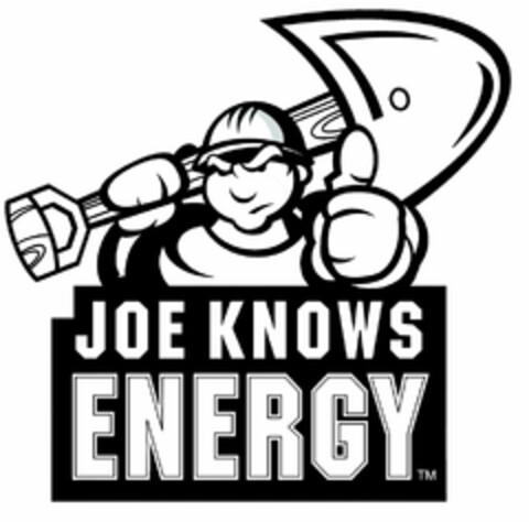 JOE KNOWS ENERGY Logo (USPTO, 21.11.2012)