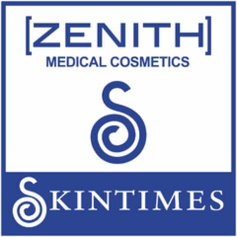 [ZENITH] MEDICAL COSMETICS S SKINTIMES Logo (USPTO, 24.11.2012)