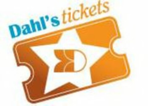 DAHL'S TICKETS D Logo (USPTO, 02/05/2013)