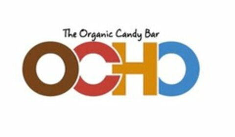 OCHO ORGANIC CANDY BAR Logo (USPTO, 03/05/2013)