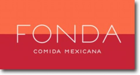 FONDA COMIDA MEXICANA Logo (USPTO, 08/30/2013)