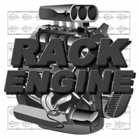 RACK ENGINE Logo (USPTO, 03/13/2014)