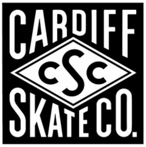 CARDIFF CSC SKATE CO. Logo (USPTO, 05.05.2014)