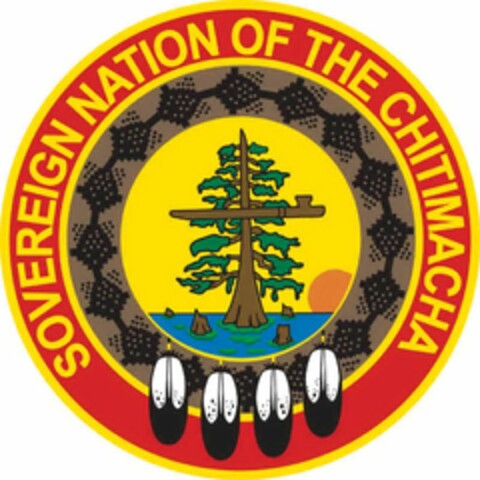 SOVEREIGN NATION OF THE CHITIMACHA Logo (USPTO, 05/13/2014)