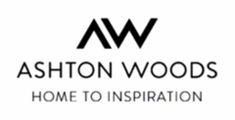 AW ASHTON WOODS HOME TO INSPIRATION Logo (USPTO, 04.08.2014)