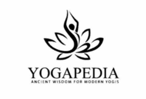 YOGAPEDIA ANCIENT WISDOM FOR MODERN YOGIS Logo (USPTO, 23.08.2014)