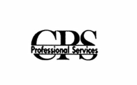 CPS PROFESSIONAL SERVICES Logo (USPTO, 10/17/2014)