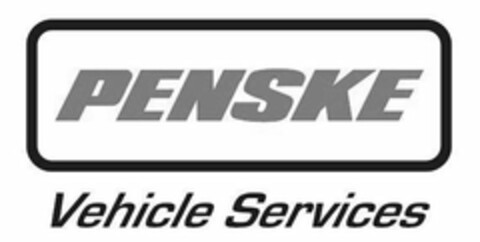 PENSKE VEHICLE SERVICES Logo (USPTO, 19.12.2014)