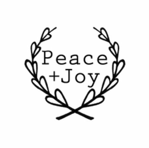 PEACE + JOY Logo (USPTO, 24.02.2015)