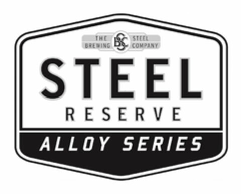 SBC THE STEEL BREWING COMPANY STEEL RESERVE ALLOY SERIES Logo (USPTO, 07/09/2015)