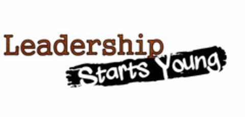 LEADERSHIP STARTS YOUNG Logo (USPTO, 21.09.2015)