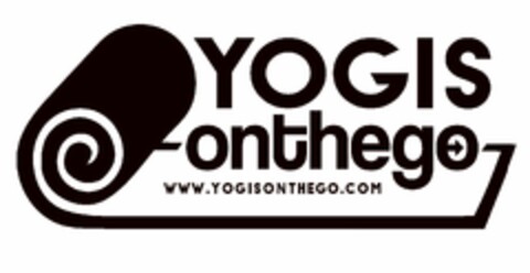 YOGIS ON THE GO WWW.YOGISONTHEGO.COM Logo (USPTO, 23.02.2016)