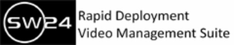 SW24 RAPID DEPLOYMENT VIDEO MANAGEMENT SUITE Logo (USPTO, 29.02.2016)