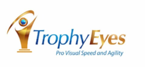 TROPHY EYES PRO VISUAL SPEED AND AGILITY Logo (USPTO, 14.10.2016)
