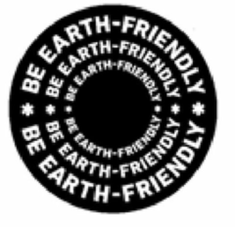 BE EARTH-FRIENDLY Logo (USPTO, 27.10.2016)