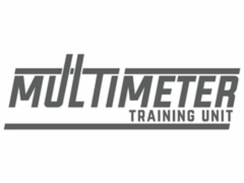 MULTIMETER TRAINING UNIT Logo (USPTO, 11.11.2016)