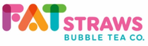 FAT STRAWS BUBBLE TEA CO. Logo (USPTO, 15.11.2016)