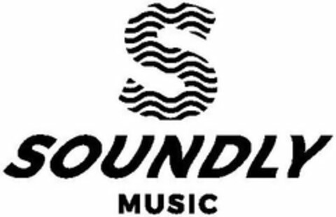 S SOUNDLY MUSIC Logo (USPTO, 14.02.2017)