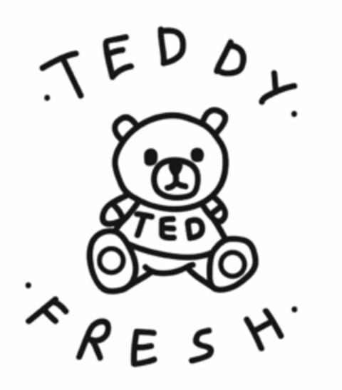 · TEDDY · TED · FRESH · Logo (USPTO, 07/24/2017)