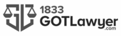 GL 1833 GOTLAWYER .COM Logo (USPTO, 18.10.2017)